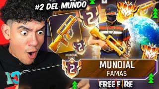 SERE EL TOP 1 DEL MUNDO CON LA FAMAS EN FREE FIRE POR PRIMERA VEZ   TheDonato [upl. by Sly]