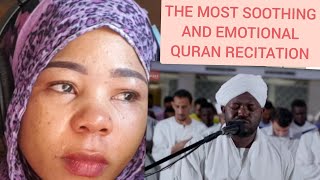 CONVERTED MUSLIM REACT TO THE MOST SOOTHING QURAN RECITATION BY SHEIKH NOREEN MUHAMMAD SADIQ [upl. by Llerrad]