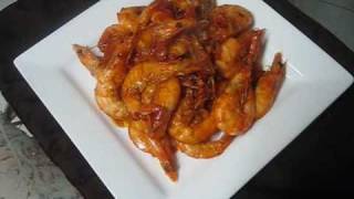 Jamaican Peppered Shrimp Middle Quarters style [upl. by Kohler]