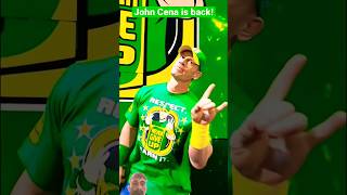 John Cena returns at Money in the BankShort [upl. by Jacquelin606]