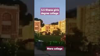 SSKhanna Girls degree collegeAllahabad University studentprayagrajmotivationyoutubeshort [upl. by Briny24]