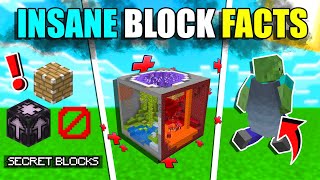 Minecraft block facts  minecraft block facts in hindi [upl. by Bluefield]