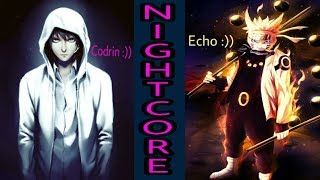 Nightcore  Rap Battle Codrin vs Echo [upl. by Oigaib]