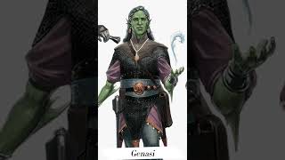 As raças de DnD 5e Genasi dungeonsanddragons rpg dnd dnd5e rpgdemesa [upl. by Ludmilla]