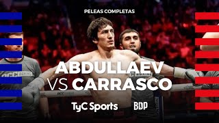 Zaúl Abdullaev vs Juan Carrasco  Boxeo de Primera  TyCSports [upl. by Gorga]