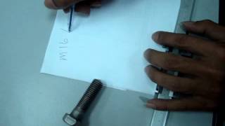 Knowledge  How to measure a bolt [upl. by Enneles461]