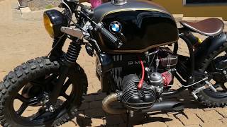 BMW R80 Café RacerBobber Mada [upl. by Esidnak]