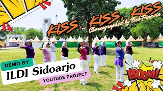 KISS KISS KISS  Line Dance  ILDI Sidoarjo  Choreographed by Bob Francis [upl. by Hal]