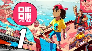 OlliOlli World  Gameplay Playthrough Part 1  No Commentary PS5 4K 60FPS [upl. by Nnilsia361]