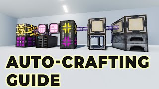 Applied Energistics 2 Basics Autocrafting Setup Guide For Beginners 2024 UPDATED [upl. by Barnie]