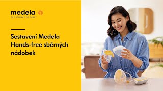 Sestavení Medela HandsFree sběrných nádobek [upl. by Kassab]