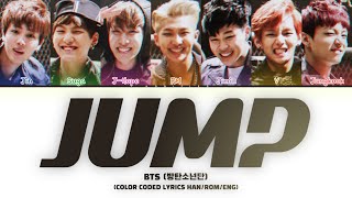 BTS 방탄소년단 – Jump Color Coded Lyrics HanRomEng [upl. by Griggs]