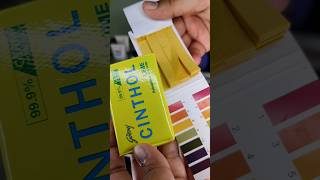 Cinthol Soap pH 🧐shorts phvalue [upl. by Atiekal]