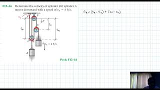 F12–44 Kinematics of a Particle Chapter 12 Hibbeler Dynamics Benam Academy [upl. by Maynard]