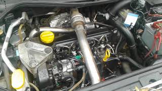 megane 2 15 dci 74kw INJECTION FAULT [upl. by Efrem]