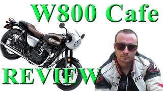 Kawasaki W800 Cafe Honest Review [upl. by Suolkcin]