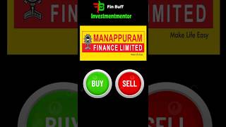 Manappuram Finance Share Analysis sharemarket manappuramfinance moneypechu [upl. by Reteid66]