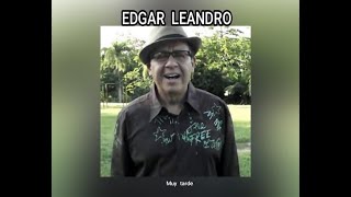 EDGAR LEANDRO  MUY TARDE LETRA [upl. by Manwell787]