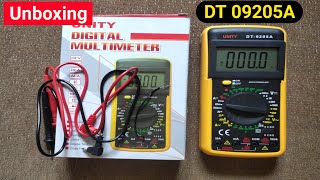 DT9205A Multimeter Unboxing  DT 9205A Multimeter  Unity dt9205a digital multimeter [upl. by Isborne]