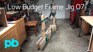 Low Budget Bicycle Frame Jig 07 [upl. by Brasca]