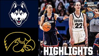 2024 Final Four UConn Huskies vs Iowa Hawkeyes  Full Game Highlights [upl. by Valaria868]