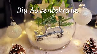 Diy Adventskranz NEU 2023 von emotionnature 🌟 dekoideen diy tischdeko deco [upl. by Yci]