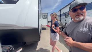 How to fully Set Up Travel Trailer  First Time Walk Through  Vibe 25RK Camp Anywhere [upl. by Rector]