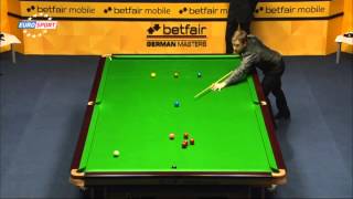 2013SnookerGermanMastersFinalCartervsFuenglishaudioframes 13end [upl. by Dobbins986]