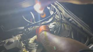 Changing the front struts on W126 [upl. by Pol]