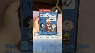 The Peanuts Youre Not Elected Charlie Brown 2008 DVD Review thepeanuts snoopy 🇺🇸🗳️🗒️🖊️😈 [upl. by Akemed]