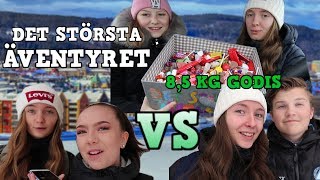 Det Största Äventyret  Vinnaren får 85 KG GODIS [upl. by Ereveneug632]