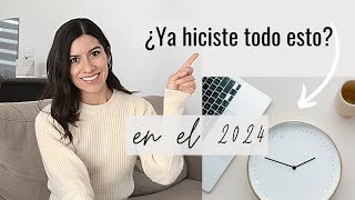 Haz estas 10 acciones sencillas al iniciar el 2024  Estilo de vida minimalista [upl. by How]