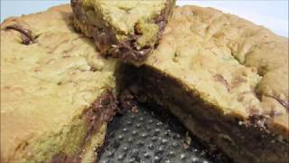 BOLO DE COOKIE COM NUTELLA E DOCE LEITE [upl. by Kinsman]