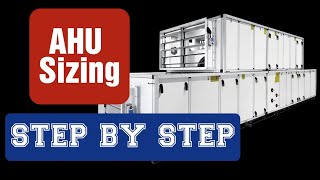 StepByStep AHU Sizing From Beginner to Pro  A Complete Guide [upl. by Ecinuahs]