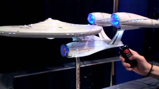 QMx JJ Abrams Star Trek Enterprise NCC1701 Model SDCC [upl. by Glynas579]