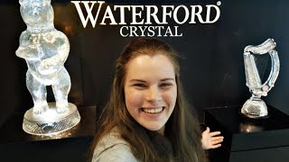 Waterford Crystal Amazing Factory Tour  How Its Made Glass Blowing amp Crystal Carving  Jenny E [upl. by Leihcey76]