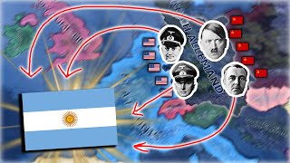 Hearts of Iron 4 Il faut évacuer le Fuhrer en Argentine 🤣😭 [upl. by Caddric]