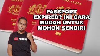 Cara renew passport secara online [upl. by Manson992]