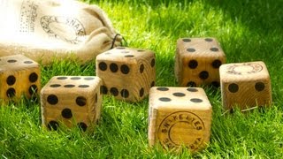 Yard Dice  Wooden Dice Game [upl. by Mollie976]