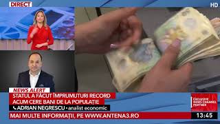 Romania va imprumuta in total in acest an peste 50 de miliarde de euro un record istoric [upl. by Furlani]