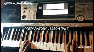 Preparatory Lesson  page 7  Smallwood Piano Tutor [upl. by Hamlen]