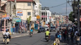 A Drive Through PortauPrince Haiti The Real Streets [upl. by Annoed87]