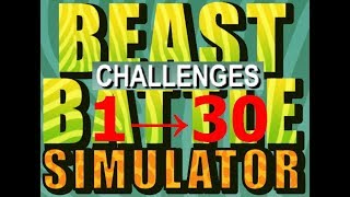 Beast Battle Simulator Challenges 1→30 [upl. by Harak325]