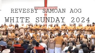 White Sunday 2024 Revesby Samoan AOG 🤍🤍 part 1 [upl. by Ibson]