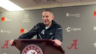 Alabama Basketball Coach Nate Oats Press Conference before Purdue Game [upl. by Enilegna]