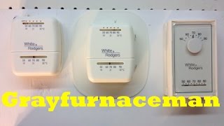 Mechanical wall thermostat lag and overshoot and the anticipator part 1 [upl. by Suzy445]