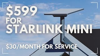 599 for the Starlink Mini 30month for service [upl. by Axe]