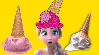 Ice Cream drops  Elsa and friends  MoonKute [upl. by Alisun]