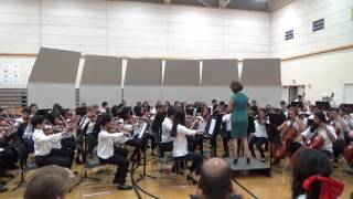 Follow the Drinking Gourd by Emily Crocker  Pacific Cascade Middle School Advanced Orchestra [upl. by Akemaj261]