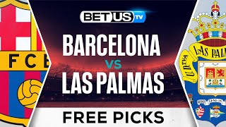 Barcelona vs Las Palmas  LaLiga Expert Predictions Soccer Picks amp Best Bets [upl. by Ahidam209]